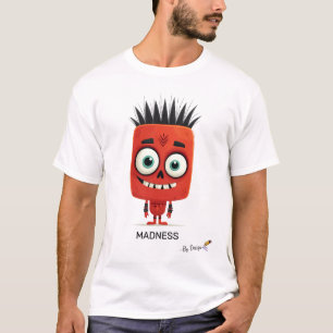 Red Punk-Zeichen MADNIS - nach Entwurf Spaß T-Shirt