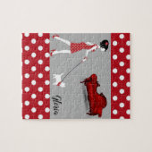 Red Punkt Paris Frankreich Jigsaw Puzzle (Horizontal)