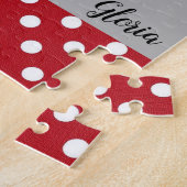 Red Punkt Paris Frankreich Jigsaw Puzzle (Seite)