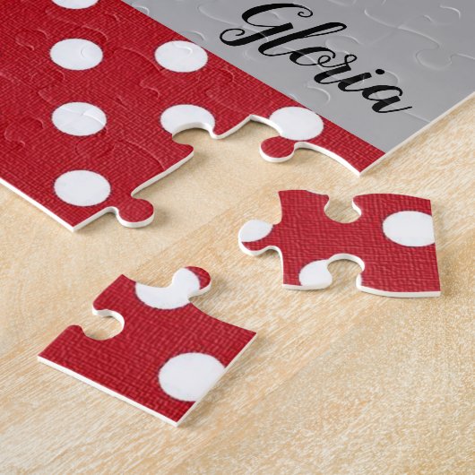 Red Punkt Paris Frankreich Jigsaw Puzzle (Seite)