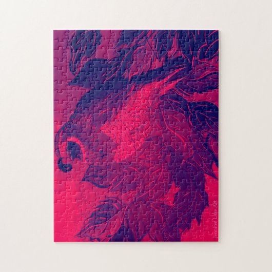 Red Quail Puzzle (Vertikal)