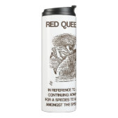 Red Queen Hypothese Wonderland Alice Red Queen Thermosbecher (Nach links gedreht)