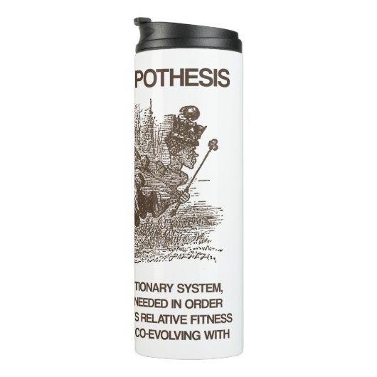 Red Queen Hypothese Wonderland Alice Red Queen Thermosbecher (Nach rechts gedreht)