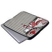 Red Queen of Hearts Alice im Wunderland Diamonds Laptopschutzhülle (Vorne Knopf)