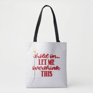 Red Quote und Daisy Tasche