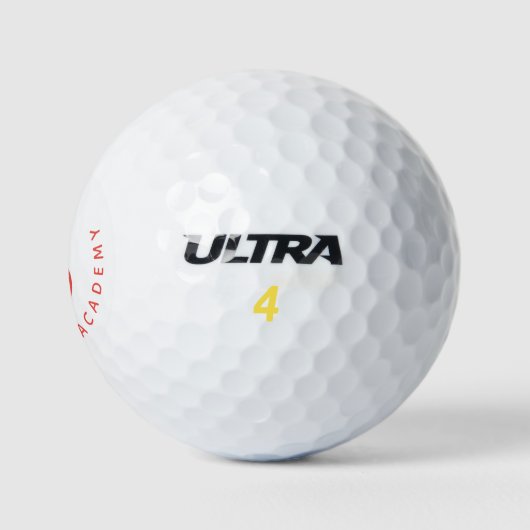 Red Rabbit Icon & Kurve Text Template Golfball (Logo)