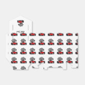 Red Race Car mit Checkbox Geschenkschachtel (Ungefaltet)
