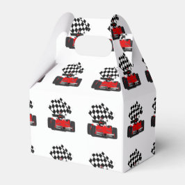 Red Race Car mit Checkbox Geschenkschachtel