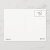 Red Racing Car Happy Birthday Postkarte (Rückseite)