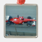 Red Racing Car Ornament (Vorne)