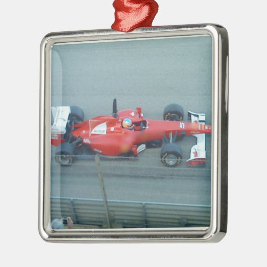 Red Racing Car Ornament (Links)