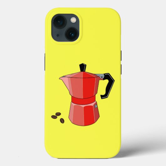Red Rainbow Espresso Case-Mate iPhone-Hülle iPhone Hülle (Rückseite)