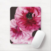 Red Ranunculus Mousepad (Mit Mouse)