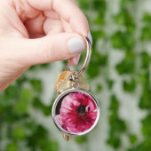 Red Ranunculus Schlüsselanhänger (Hand)