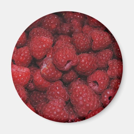 Red Raspberries Magnet (Vorne)