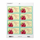 Red Raspberry Jam oder Preserve 2 Canning Jar (Vorne)