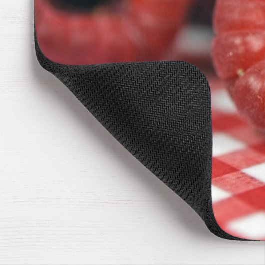 Red Raspberry Mousepad (Ecke)
