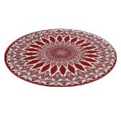 Red Raspberry Tristyns Mandala Schneidebrett (Ecke)