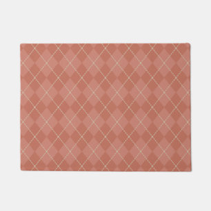 Red Raute Doormat Fußmatte