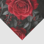Red Red Roses Skull – Decoupage Paper Seidenpapier (Ausschnitt)