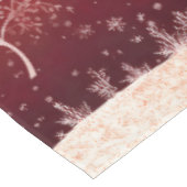 Red Reindeer Christmas Tischdecke (Schrägansicht)