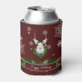 Red Reindeer Cooler Dosenkühler (Kanne Vorderseite)
