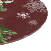 Red Reindeer Cutting Board Schneidebrett (Ecke)