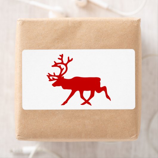 Red Reindeer / Karibik-Silhouette (Insitu)