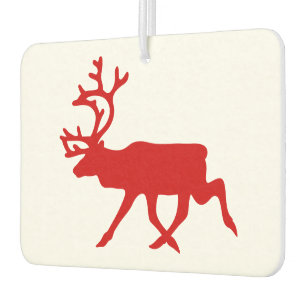 Red Reindeer / Karibik-Silhouette Autolufterfrischer