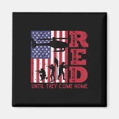 RED Remember all Deployed Flag Helicopter Mem Magnet (Vorne)