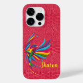 Red Reptile Skin iPhone / iPad Gehäuse Case-Mate iPhone Hülle (Rückseite)