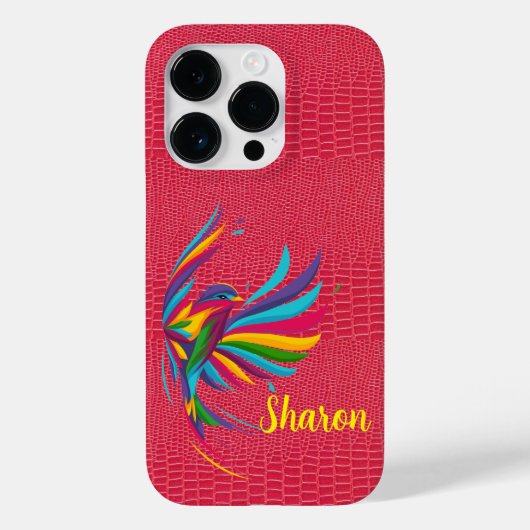 Red Reptile Skin iPhone / iPad Gehäuse Case-Mate iPhone Hülle (Rückseite)