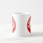 Red Retro Dansette Record Player Kaffeetasse (Mittel)