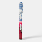 Red Retro LKW mit schwindelerregenden Würfeln Case-Mate iPhone Hülle (Rückseite / Rechts)