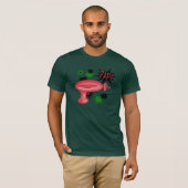 Red Retro Raygun T-Shirt (Vorne ganz)