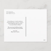 Red Retro Typografie Frohe Weihnachten Zwei Foto (Rückseite)