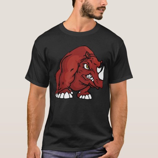 Red_rhino_notext T-Shirt (Vorderseite)