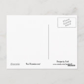 Red Rhodos - Denken Sie an Sie... Postkarte (Rückseite)