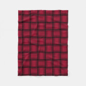 Red Ribbon Fleece Blanket (Vorderseite)