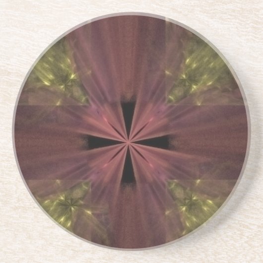 Red Ribbon-Gold-Paket Getränkeuntersetzer (Vorne)