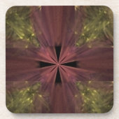 Red Ribbon-Gold-Paket Getränkeuntersetzer (Vorderseite)