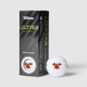 Red Ribbon Holly Thunder_Cove Golfball (Verpackungen)