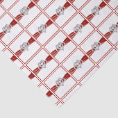 Red Ribbon Infinity Herz Tissue Paper Seidenpapier (Ausschnitt)