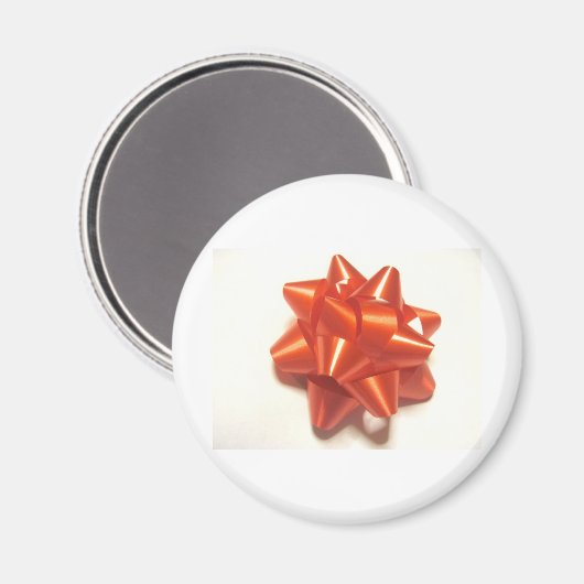 Red Ribbon Magnet (Vorderseite/Rückseite)