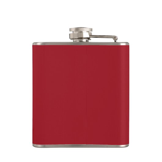 Red Ribbon Mural Flask Flachmann