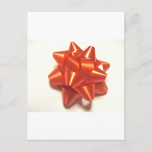 Red Ribbon Postkarte (Vorderseite)