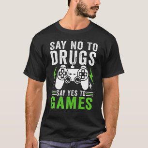 Red Ribbon Squad Week sagen Nein zu Drogen sagen J T-Shirt