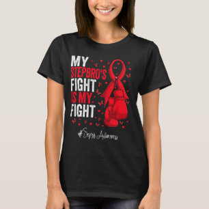Red Ribbon Stepbruder Sepsis Awareness T-Shirt