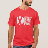 Red Ribbon Week Bewusstsein 2021 Seien Sie selbst  T-Shirt (Vorderseite)