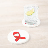 Red Ribbon Zeichnend Untersetzer (Seite)